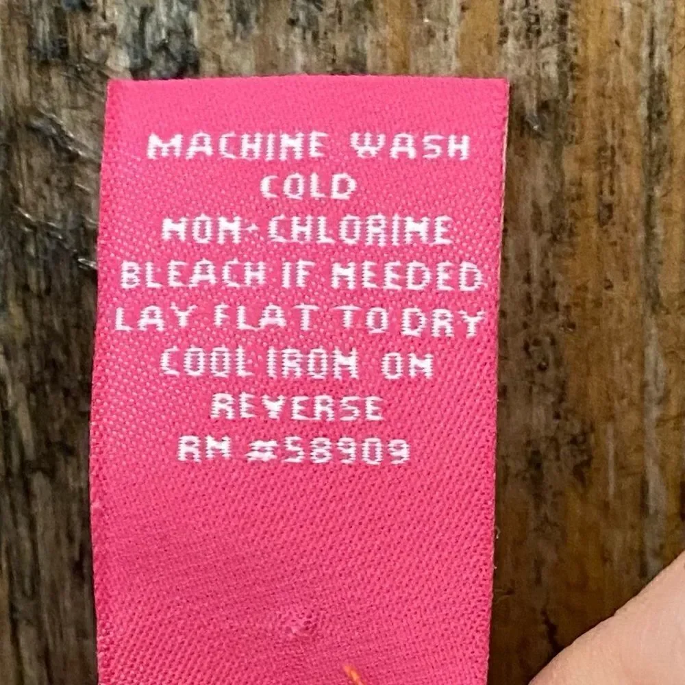 Catch My I Sz L Halter Yellow Red Paisley Maxi Cotton Spaghetti Straps Dress - Picture 8 of 8